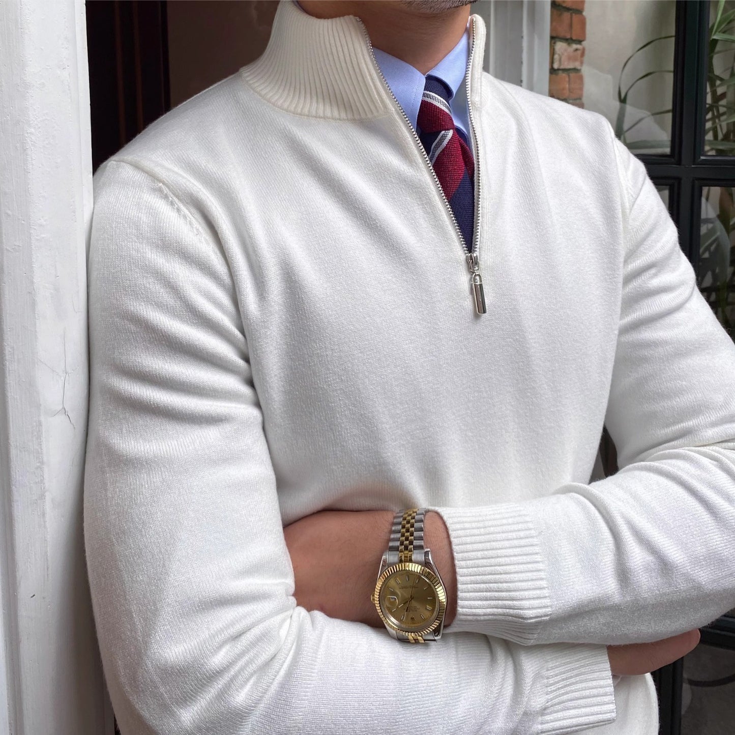Suéter Masculino Kensington Half-Zip