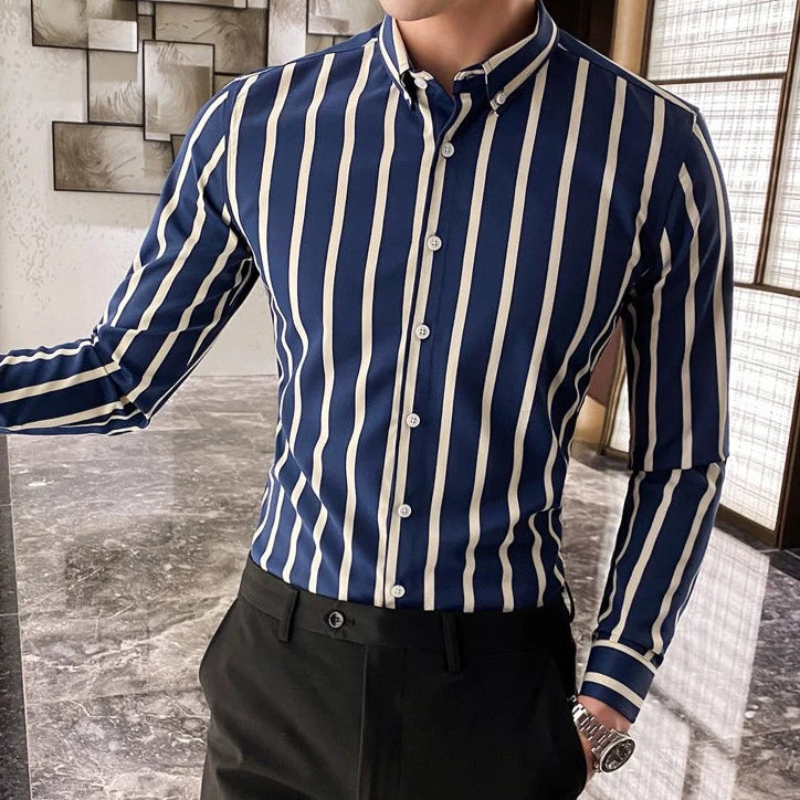 Camisa Masculina Milano Listrada