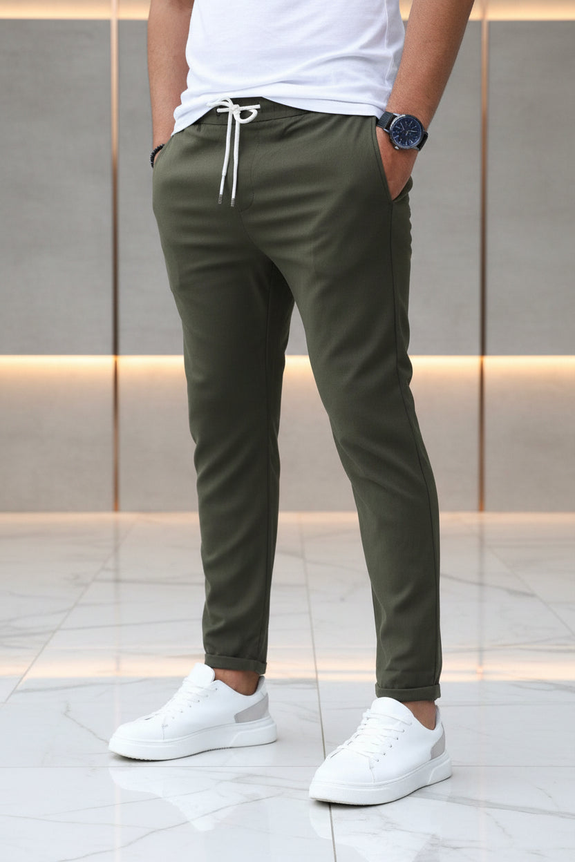 Calça casual masculina