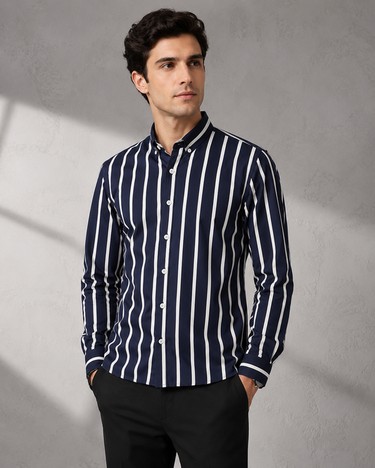 Camisa Masculina Milano Listrada