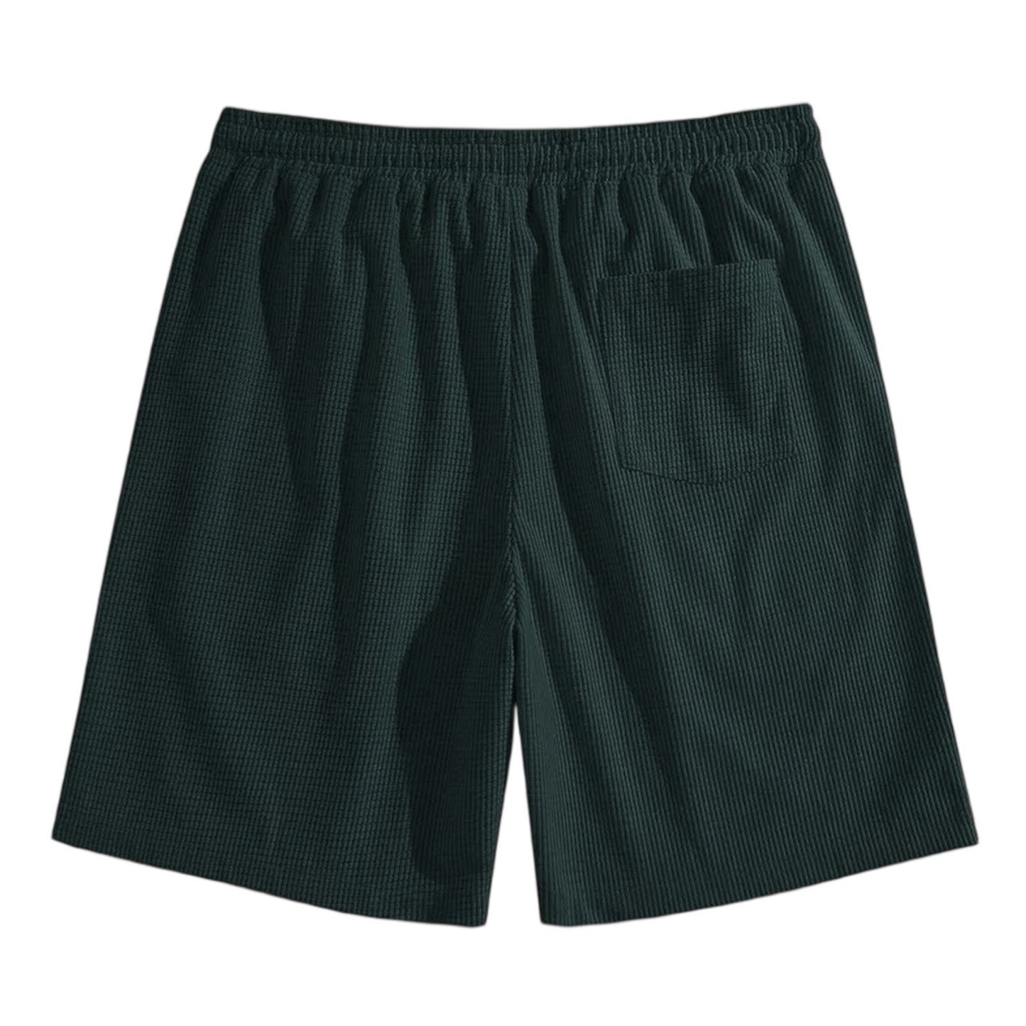 Short Masculino Waffle Breeze™ – Casual Premium com Cordão