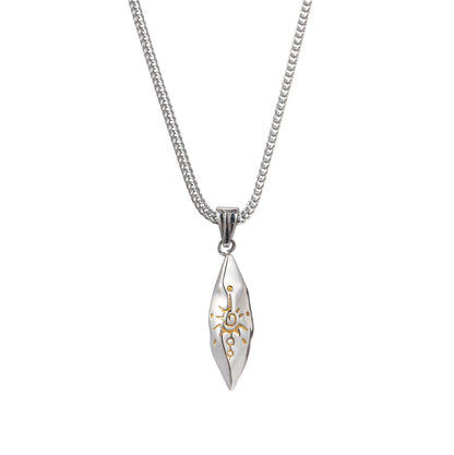 Colar Masculino Solar Rune™ – Pingente Tribal em Cobre