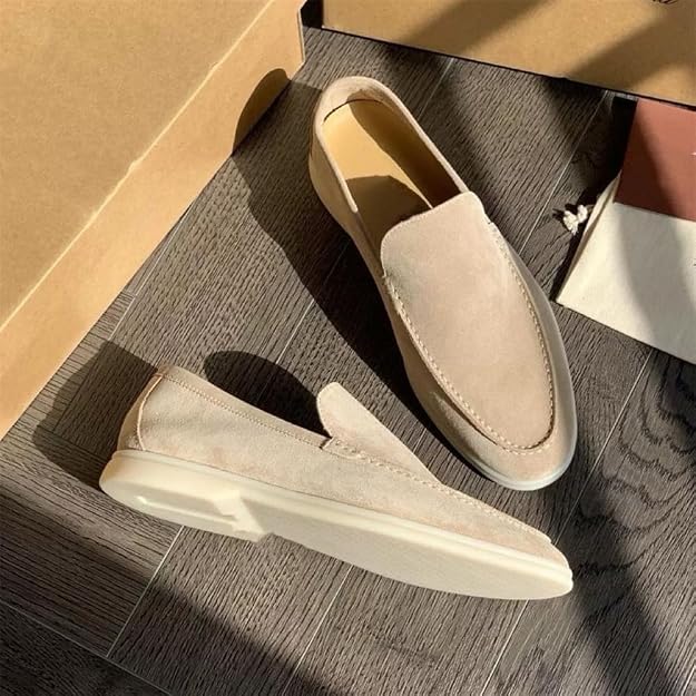 Mocassim Masculino Riviera Suede™ – Camurça Premium