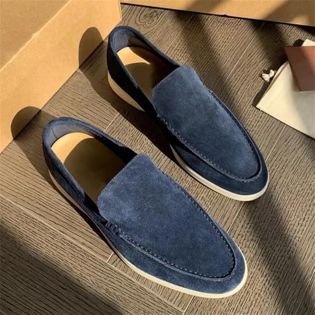 Mocassim Masculino Riviera Suede™ – Camurça Premium