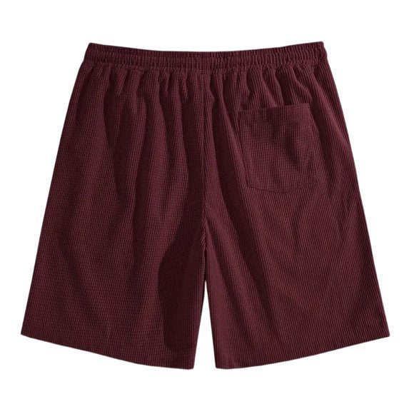 Short Masculino Waffle Breeze™ – Casual Premium com Cordão