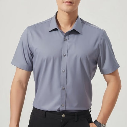 Camisa Social Masculina Signature Navy