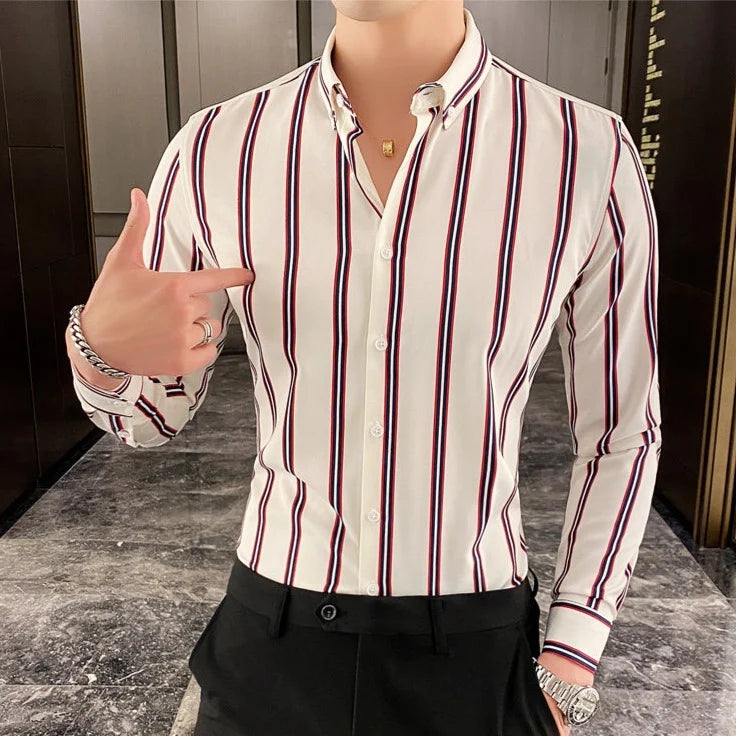 Camisa Masculina Milano Listrada