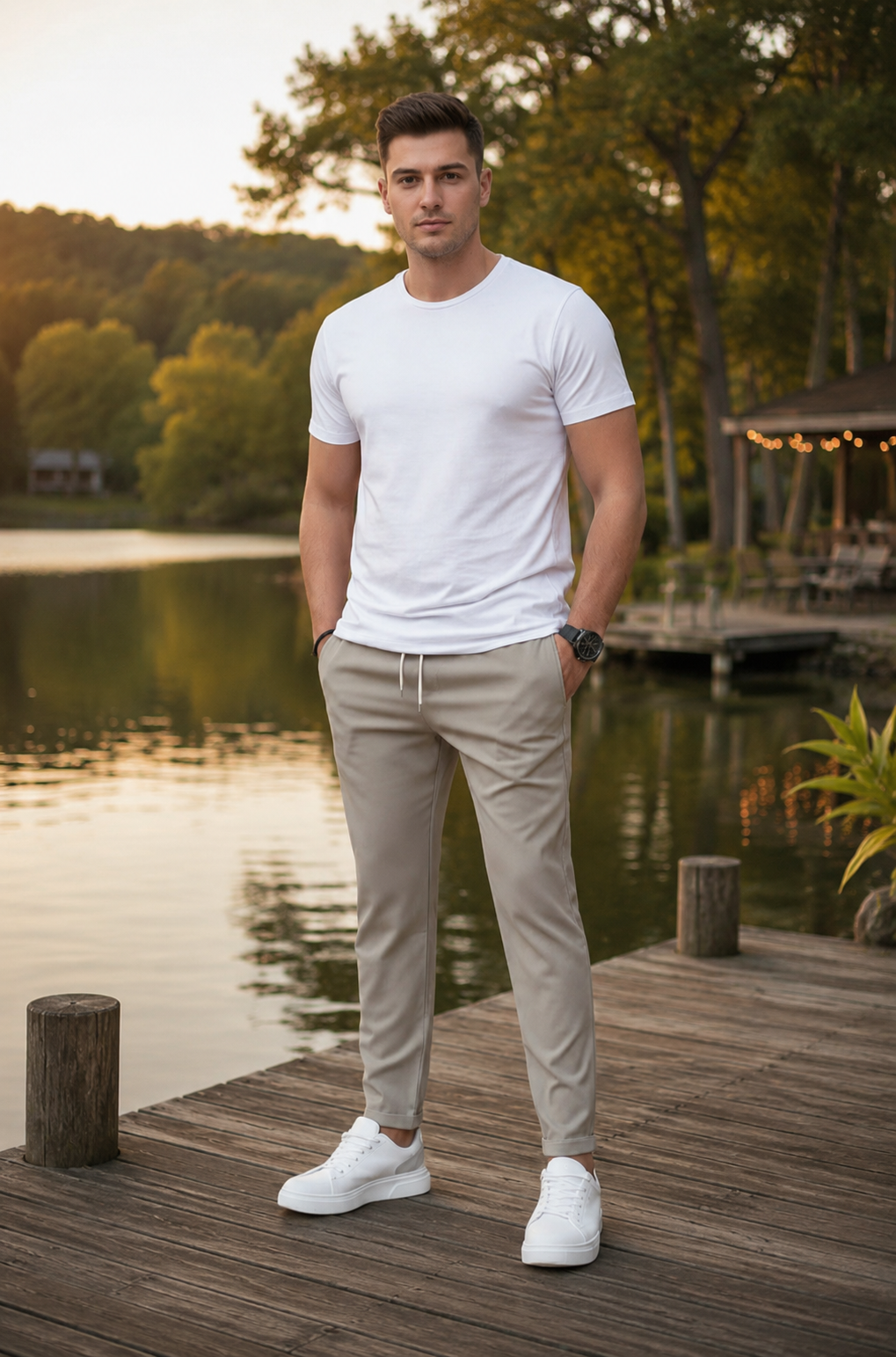 Calça Casual Masculina Premium