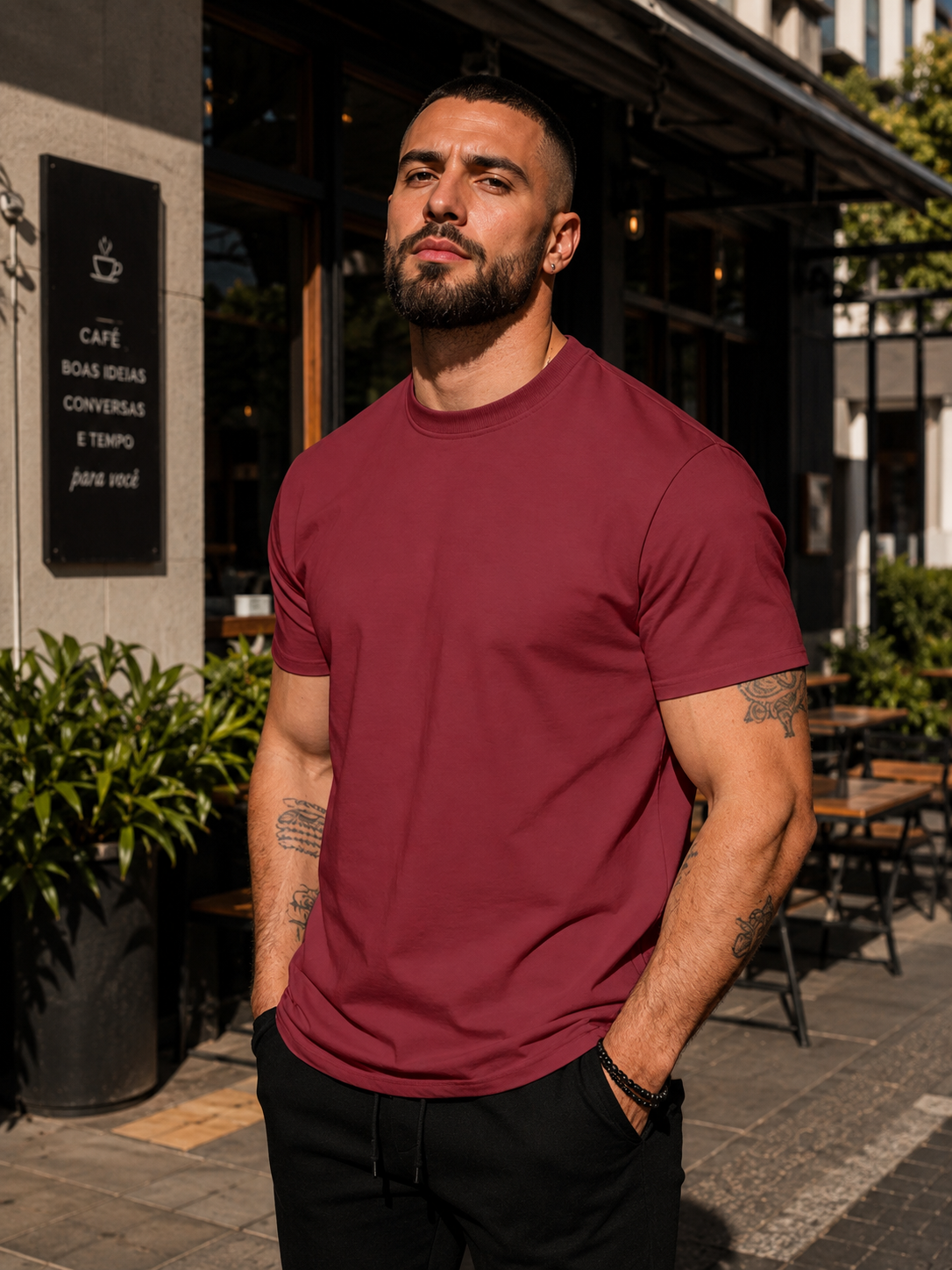 Camiseta Masculina Essential Cotton™