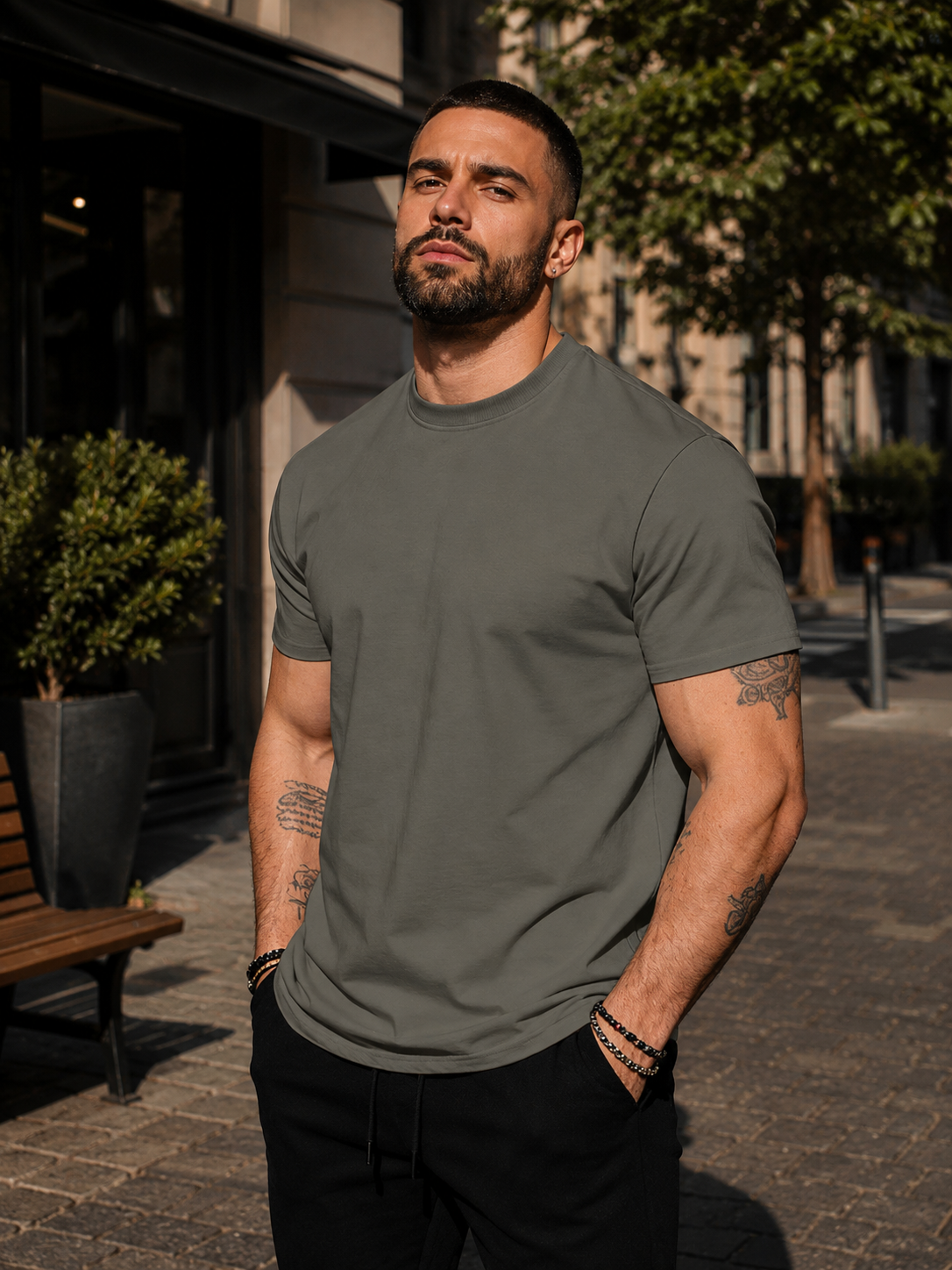 Camiseta Masculina Essential Cotton™