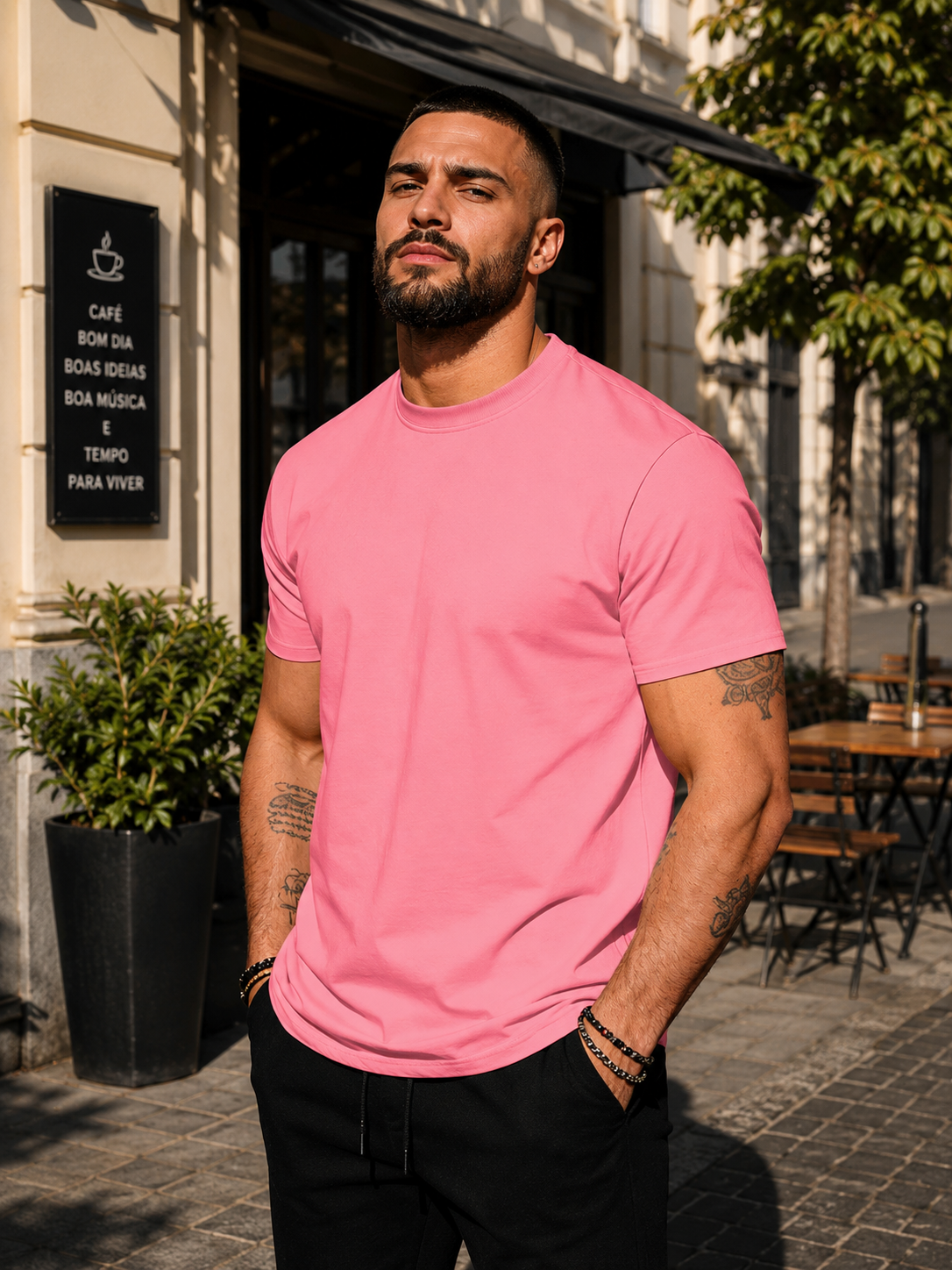 Camiseta Masculina Essential Cotton™