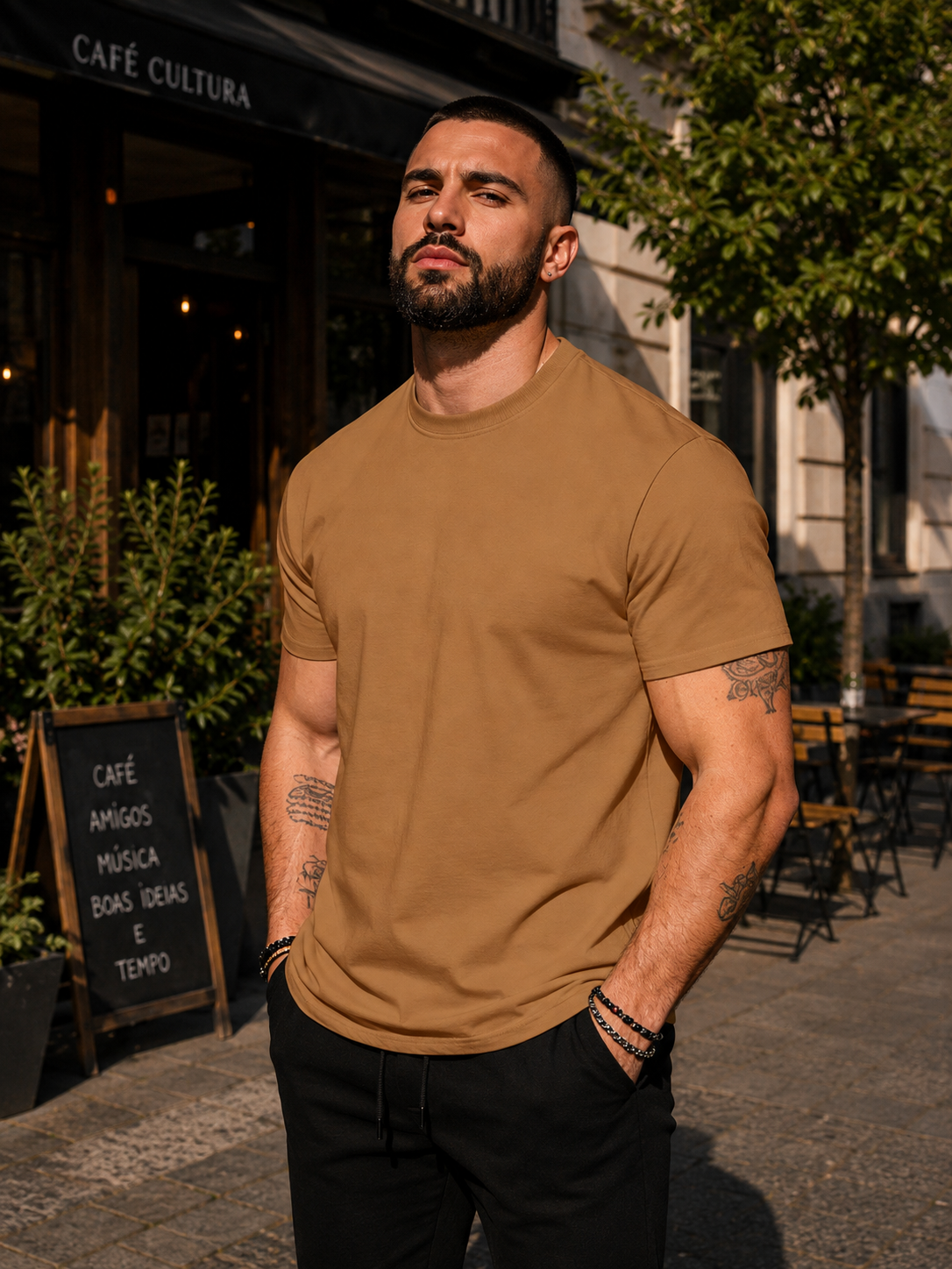 Camiseta Masculina Essential Cotton™