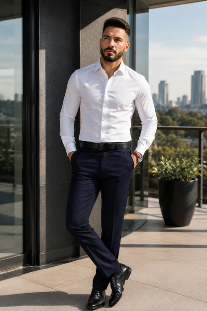 Calça Masculina Executive Tailor™ – Alfaiataria Premium Business