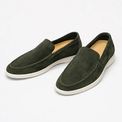 Mocassim Masculino Riviera Suede™ – Camurça Premium