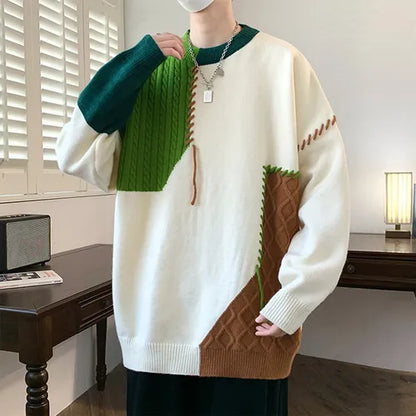 Suéter Masculino Firenze Patchwork