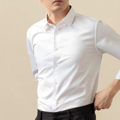 Camisa Social Masculina Signature Navy