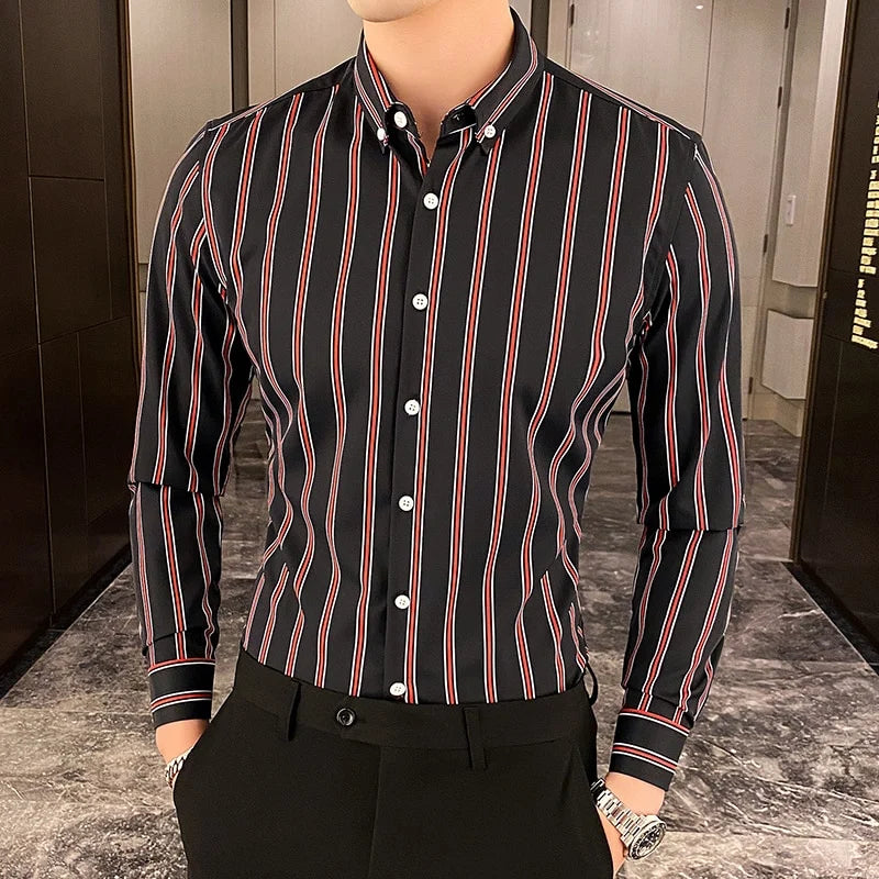 Camisa Masculina Milano Listrada