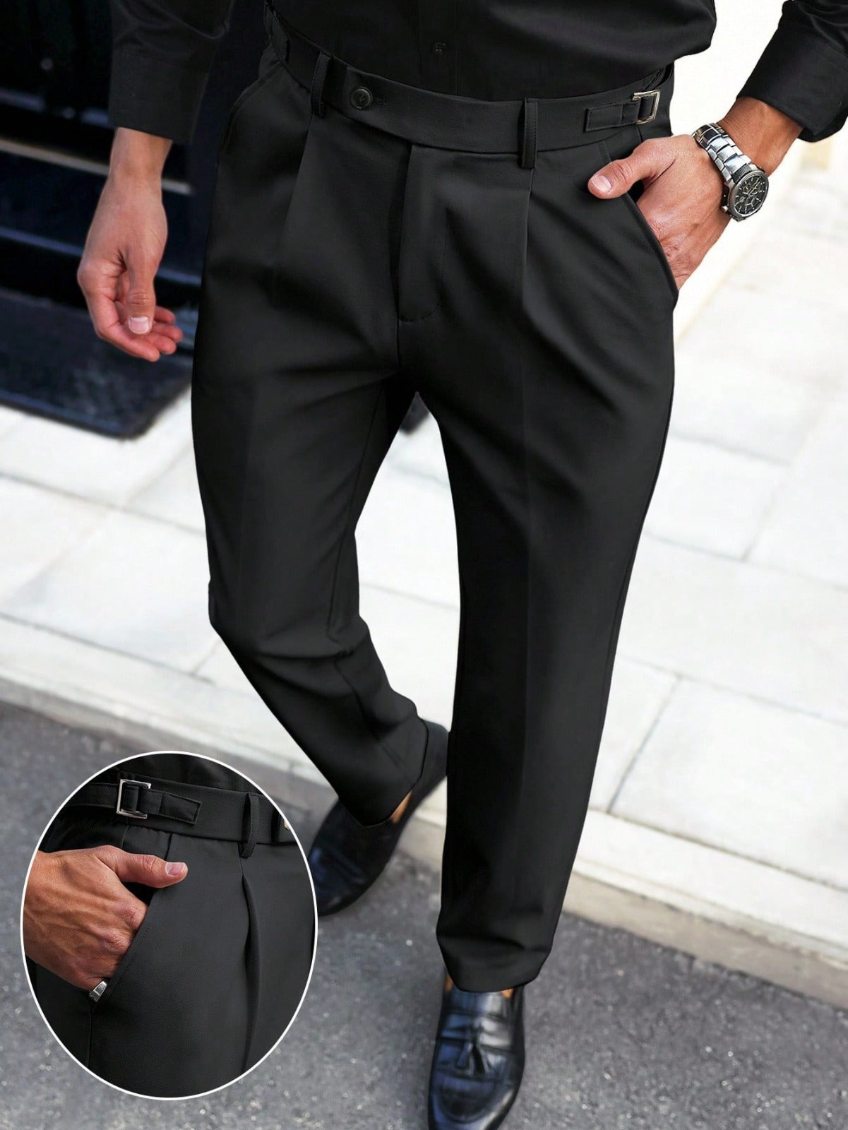 Calça Masculina de Alfaiataria Casual Premium