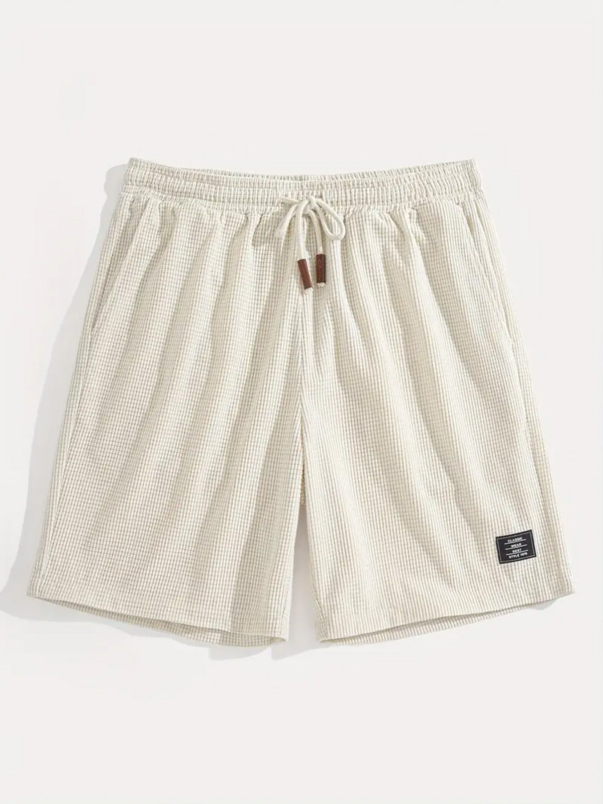 Short Masculino Waffle Breeze™ – Casual Premium com Cordão