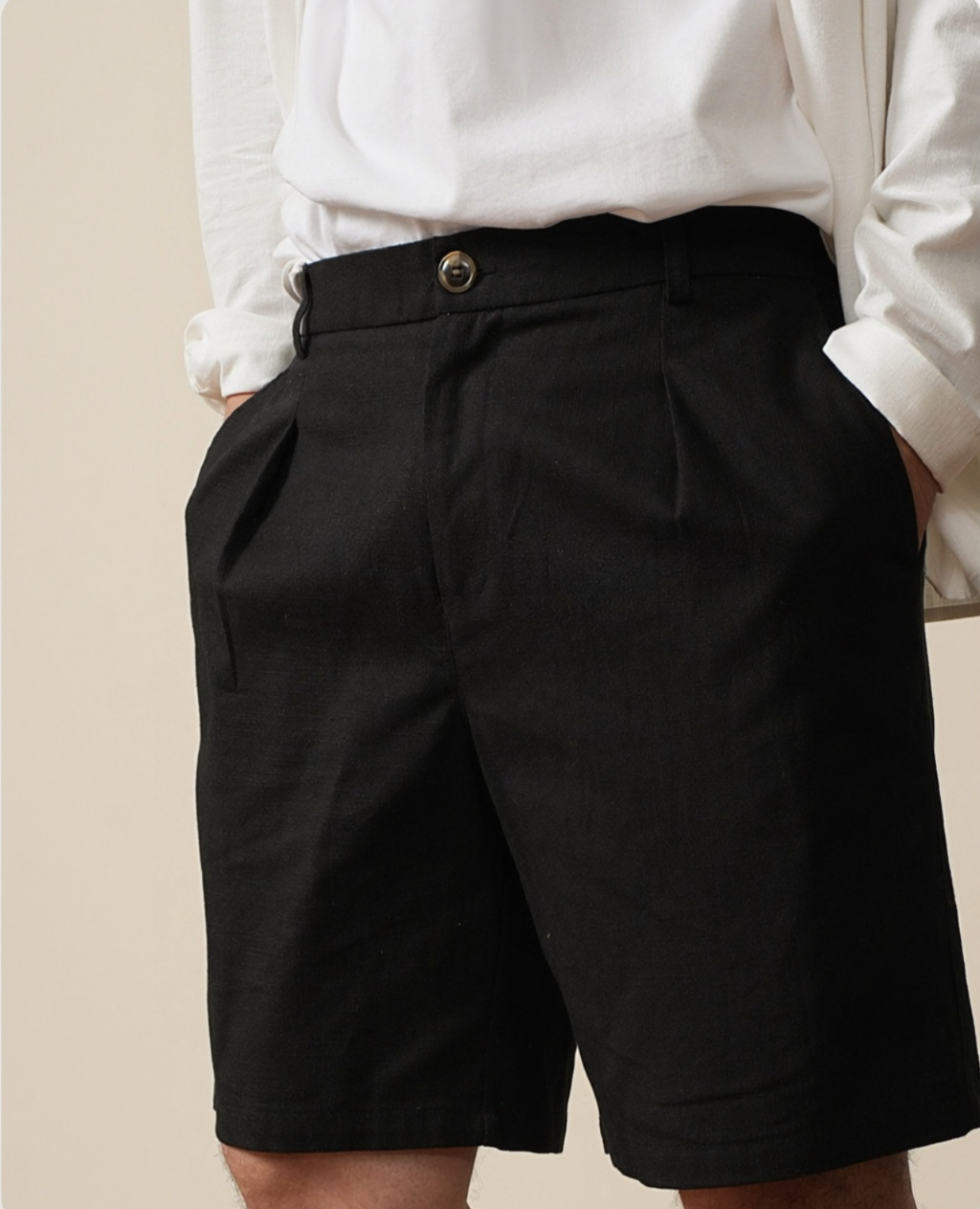 Bermuda Masculina Sorrento Linen