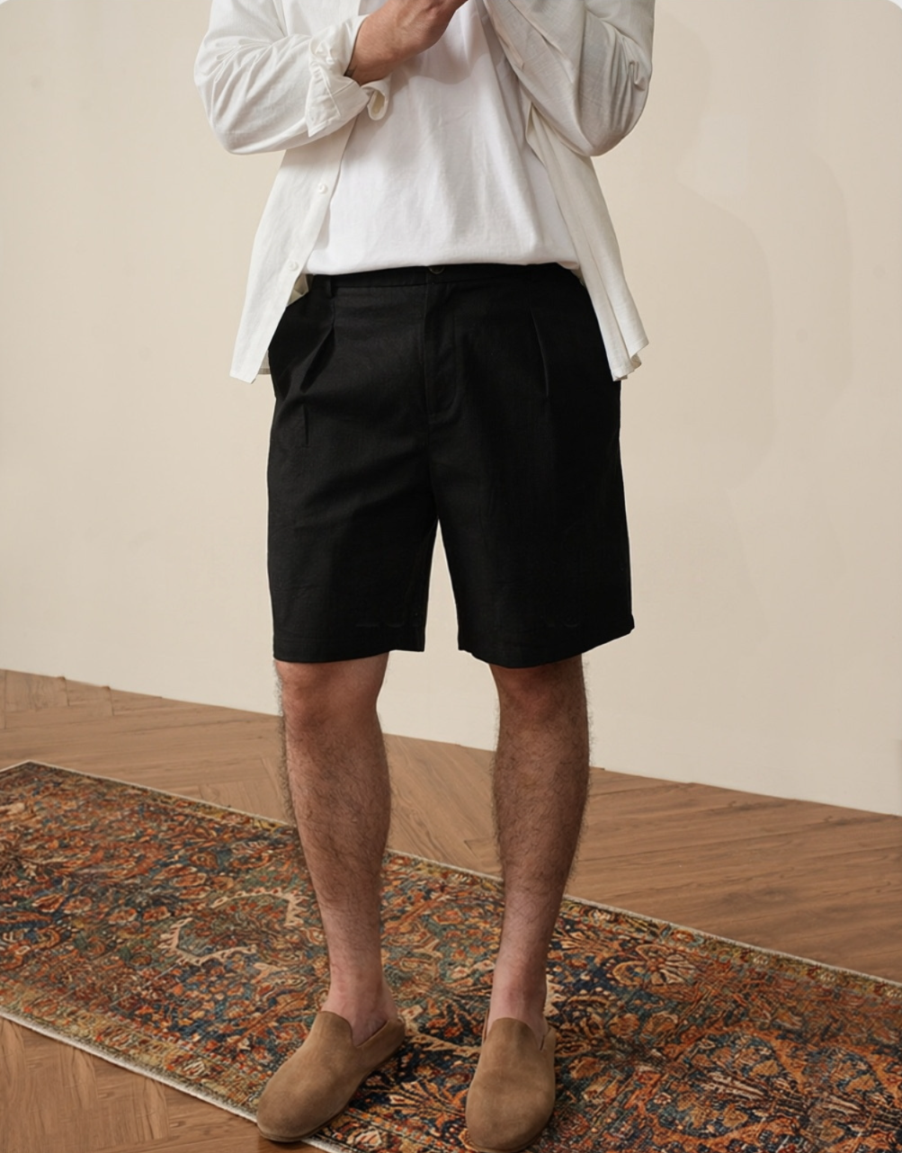 Bermuda Masculina Sorrento Linen