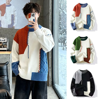 Suéter Masculino Firenze Patchwork