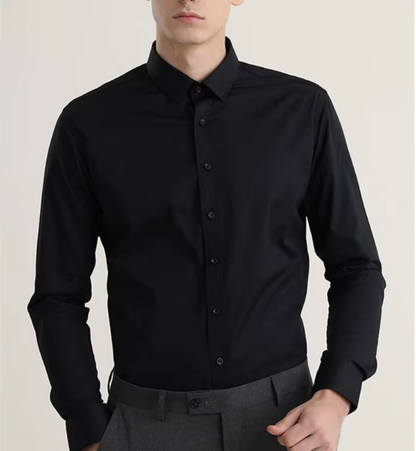 Camisa Social Masculina Signature Navy