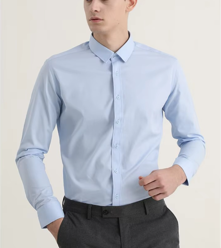 Camisa Social Masculina Signature Navy