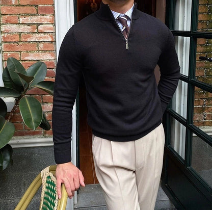 Suéter Masculino Kensington Half-Zip
