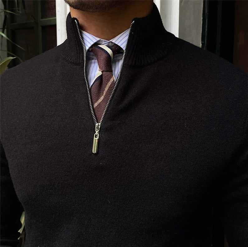 Suéter Masculino Kensington Half-Zip