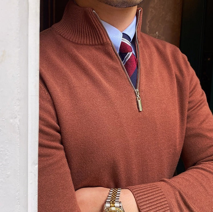 Suéter Masculino Kensington Half-Zip